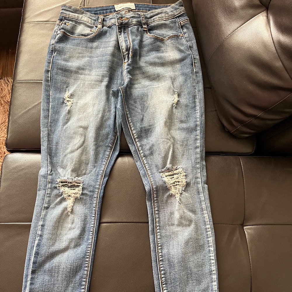 Distressed Jeans